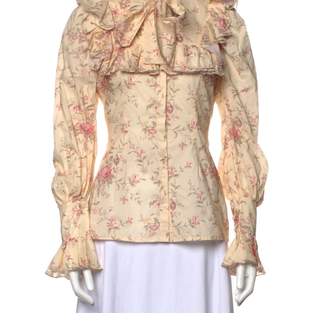 Selkie Floral Blouse NWT 4X